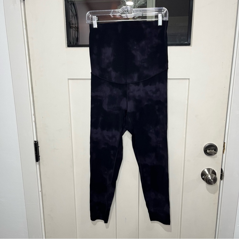 CRZ YOGA Black Tye Dye Leggings